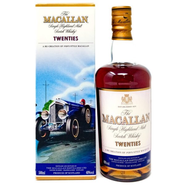 Macallan Decades Twenties Single Malt Scotch Whisky, 50cl, 40% ABV Macallan Decades Twenties Single Malt Scotch Whisky, 50cl, 40% ABV