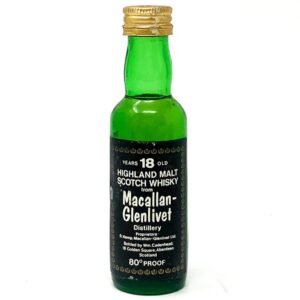 Macallan-Glenlivet 18 Mini Scotch