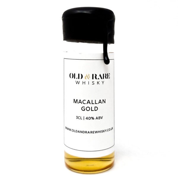 Macallan Gold Single Malt Scotch Whisky, 3cl Sample, 40% ABV Macallan Gold Single Malt Scotch Whisky, 3cl Sample, 40% ABV