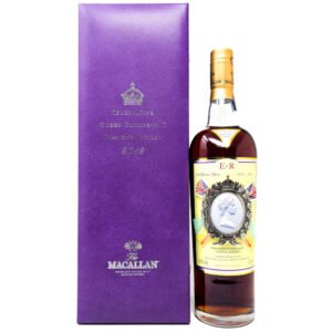 Macallan Queen Elizabeth II Diamond Jubilee Single Malt Scotch Whisky, 70cl, 52% ABV Macallan Queen Elizabeth II Diamond Jubilee Single Malt Scotch Whisky, 70cl, 52% ABV