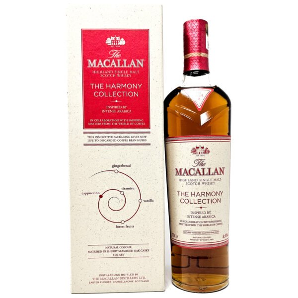 Macallan The Harmony Collection Inspired by Intense Arabica Single Malt Scotch Whisky, 70cl, 44% ABV Macallan The Harmony Collection Inspired by Intense Arabica Single Malt Scotch Whisky, 70cl, 44% ABV