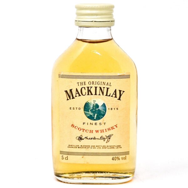 Mackinlay's Finest Old Scotch Whisky, Miniature, 5cl, 40% ABV Mackinlay's Finest Old Scotch Whisky, Miniature, 5cl, 40% ABV