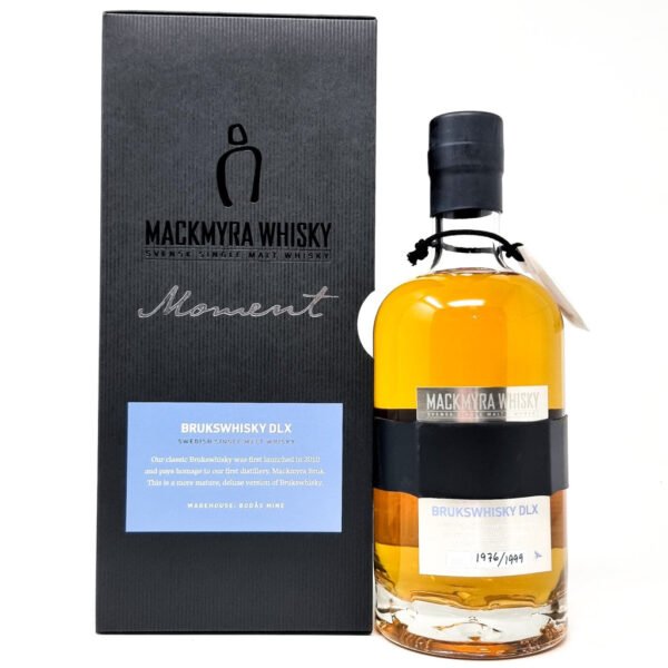 Mackmyra Brukswhisky DLX Swedish Single Malt Whisky, 70cl, 46.6% ABV