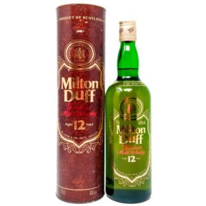 Miltonduff 12 Year Old Single Malt Scotch Whisky, 75cl, 43% ABV Miltonduff 12 Year Old Single Malt Scotch Whisky, 75cl, 43% ABV