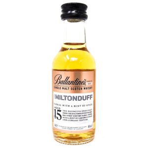 Miltonduff 15 Year Old Ballantine's Single Malt Scotch Whisky Series 002, Miniature, 5cl, 40% ABV
