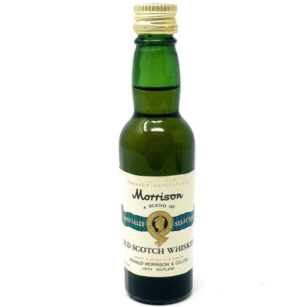 Morrison Old Scotch Whisky, Miniature, 5cl, 40% ABV Morrison Old Scotch Whisky, Miniature, 5cl, 40% ABV