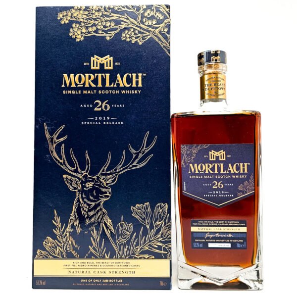 Mortlach 26 Year Old 2019 Special Release Cask Strength Single Malt Scotch Whisky, 70cl, 53.3% ABV Mortlach 26 Year Old 2019 Special Release Cask Strength Single Malt Scotch Whisky, 70cl, 53.3% ABV