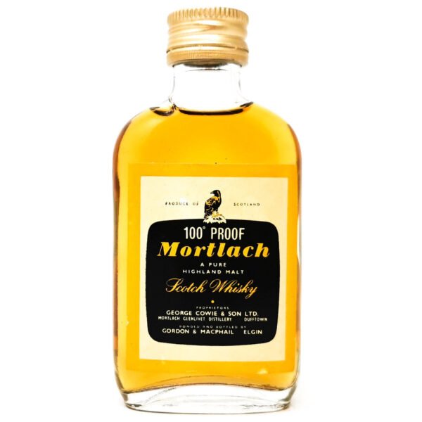 Mortlach Highland Malt Scotch Whisky, Miniature, 5cl, 100° Proof Mortlach Highland Malt Scotch Whisky, Miniature, 5cl, 100° Proof