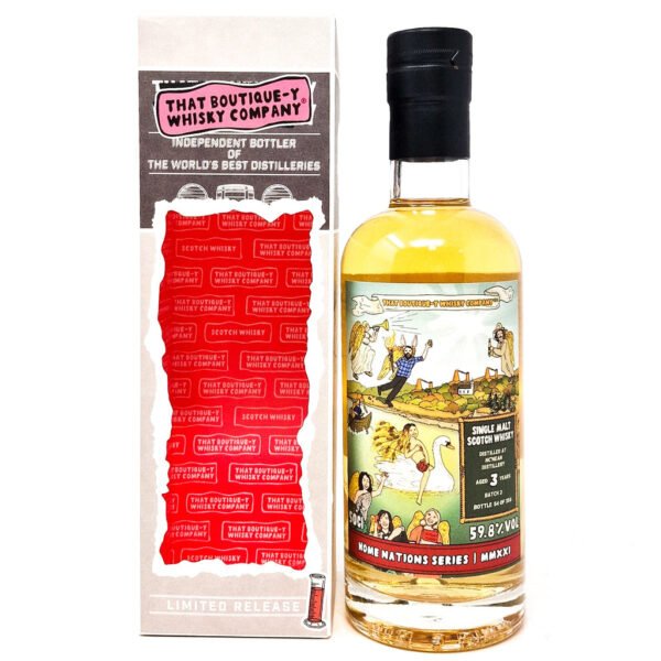 Nc'Nean 3 Year Old 'That Boutique-y Whisky Company' Single Malt Scotch Whisky, 50cl, 59.8% ABV Nc'Nean 3 Year Old 'That Boutique-y Whisky Company' Single Malt Scotch Whisky, 50cl, 59.8% ABV