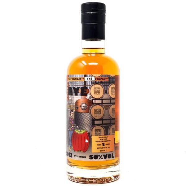 New York Distilling Co 2 Year Old 'That Boutique-y Whisky Company' Batch 2 Rye Spirit, 50cl, 50% ABV