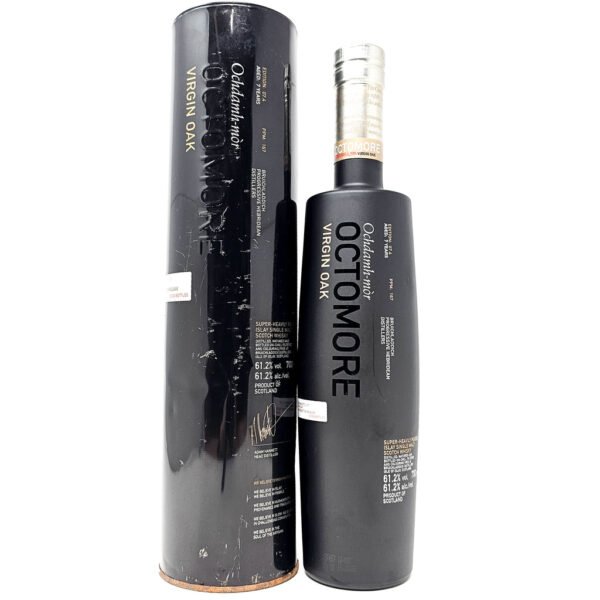 Octomore 07.4 Virgin Oak Single Malt Scotch Whisky, 70cl, 61.2% ABV Octomore 07.4 Virgin Oak Single Malt Scotch Whisky, 70cl, 61.2% ABV