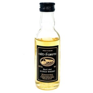 Old Farm Black Label Scotch Whisky, Miniature, 5cl, 43% ABV