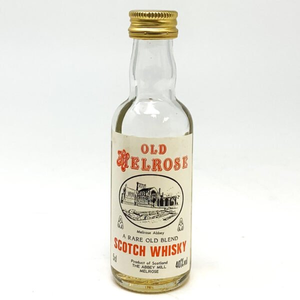 Old Melrose Scotch Whisky, Miniature, 5cl, 40% ABV