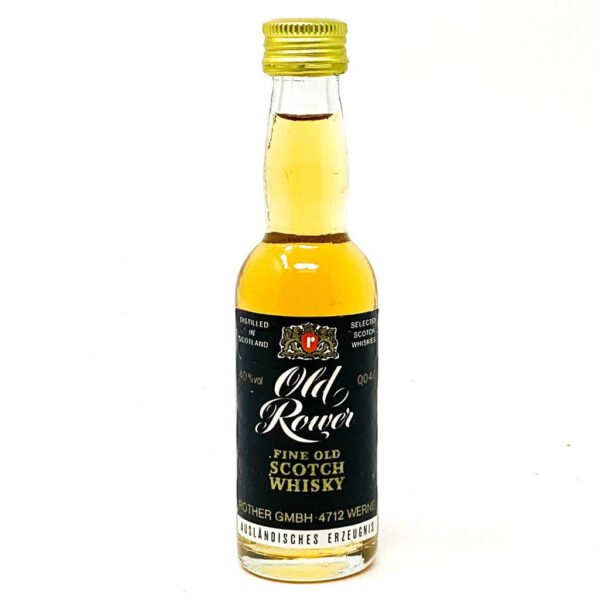 Old Rower Fine Old Scotch Whisky, Miniature, 4cl, 40% ABV