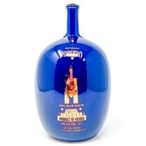 Porfidio Nom 1141 Royal Blue Ceramic Reposado Tequila, 1L, 40% ABV