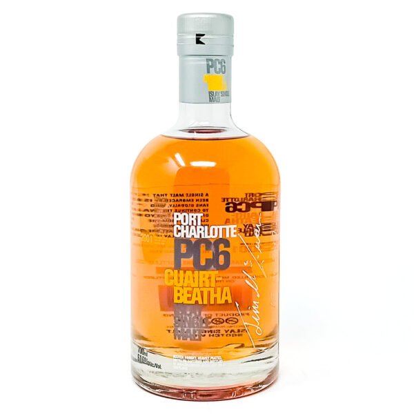 Port Charlotte PC6 Cuairt-Beatha Single Malt Single Malt Scotch Whisky, 70cl, 61.1% ABV Port Charlotte PC6 Cuairt-Beatha Single Malt Single Malt Scotch Whisky, 70cl, 61.1% ABV