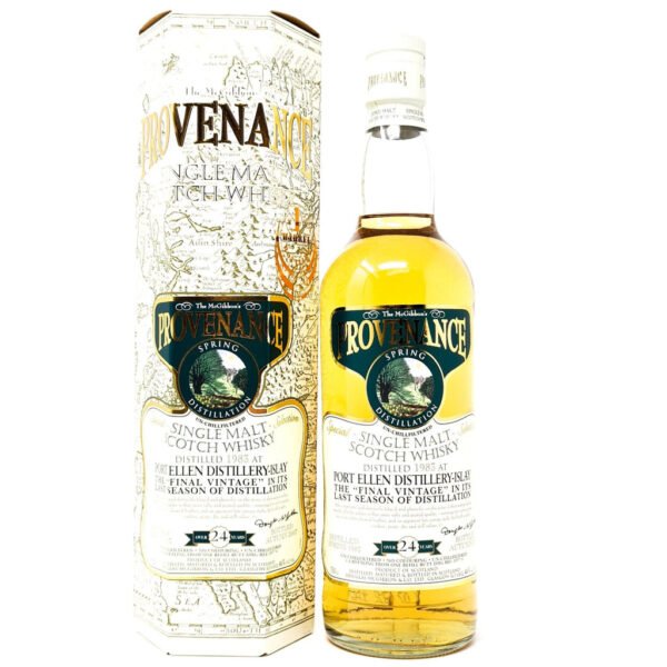 Port Ellen 1983 24 Year Old Provenance Single Malt Scotch Whisky, 70cl, 43% ABV Port Ellen 1983 24 Year Old Provenance Single Malt Scotch Whisky, 70cl, 43% ABV