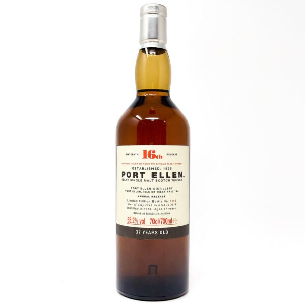 Port Ellen 37 Year Old 16th Release Single Malt Scotch Whisky, 70cl, 55.2% ABV