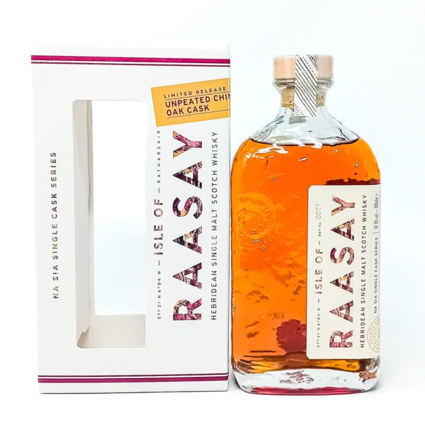 Raasay Unpeated Chinkapin Oak Cask Single Malt Scotch Whisky, 70cl, 61.9% ABV Raasay Unpeated Chinkapin Oak Cask Single Malt Scotch Whisky, 70cl, 61.9% ABV