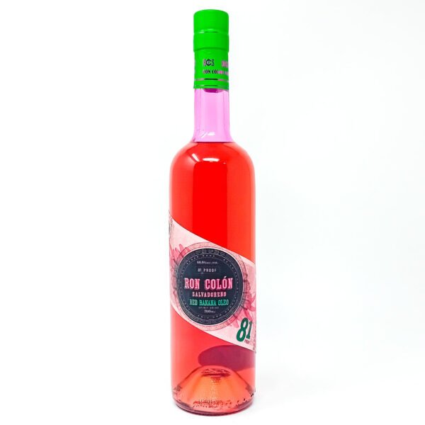 Ron Colon Salvadoreño Red Banana Oleo Rum, 70cl, 40.5% ABV