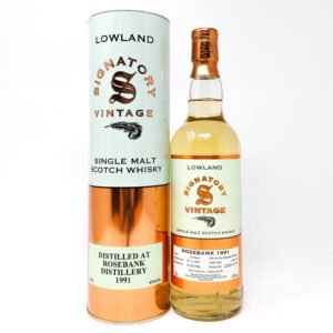 Rosebank 1991 14 Year Old Signatory Vintage Single Malt Scotch Whisky, 70cl, 43% ABV
