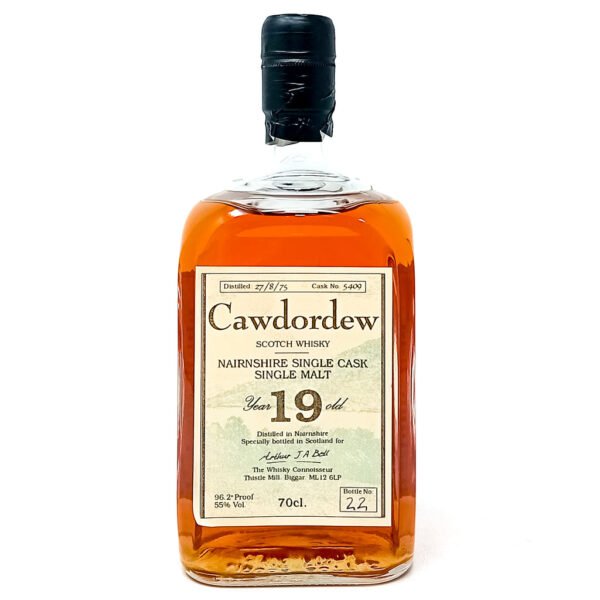 Royal Brackla 'Cawdordew' 1975 19 Year Old Whisky Connoisseur Single Malt Scotch Whisky, 70cl, 55% ABV