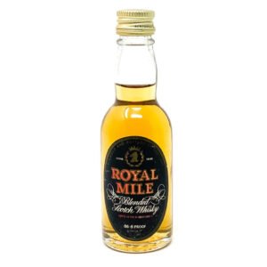 Royal Mile Blended Scotch Whisky, Miniature, 5cl, 43.5% ABV Royal Mile Blended Scotch Whisky, Miniature, 5cl, 43.5% ABV