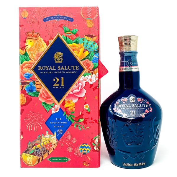 Royal Salute 21 Year Old The Signature Blend Special Edition Blended Scotch Whisky, 70cl, 40% ABV Royal Salute 21 Year Old The Signature Blend Special Edition Blended Scotch Whisky, 70cl, 40% ABV