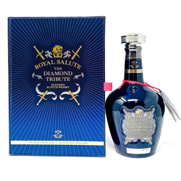 Royal Salute The Diamond Tribute Blended Scotch Whisky, 70cl, 40% ABV Royal Salute The Diamond Tribute Blended Scotch Whisky, 70cl, 40% ABV