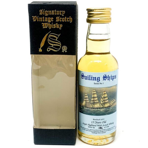 Sailing Ships 15 Year Old Series No 1 Scotch Whisky, Miniature, 5cl, 43% ABV Sailing Ships 15 Year Old Series No 1 Scotch Whisky, Miniature, 5cl, 43% ABV