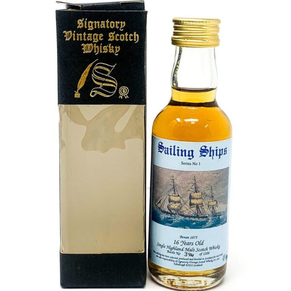 Sailing Ships 16 Year Old Series No 1 Scotch Whisky, Miniature, 5cl, 40% ABV Sailing Ships 16 Year Old Series No 1 Scotch Whisky, Miniature, 5cl, 40% ABV
