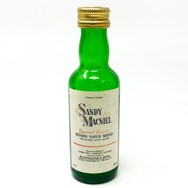 Sandy Macneil Scotch Whisky, Miniature, 5cl, 40% ABV Sandy Macneil Scotch Whisky, Miniature, 5cl, 40% ABV
