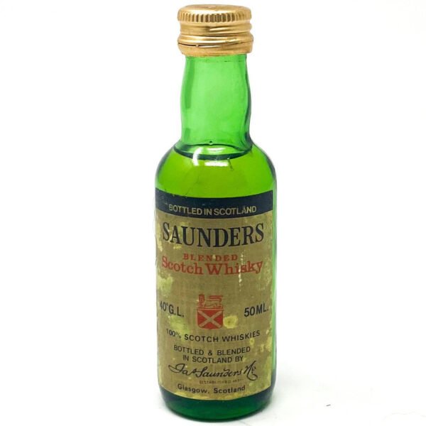 Saunders Blended Scotch Whisky, Miniatures, 5cl, 40% ABV