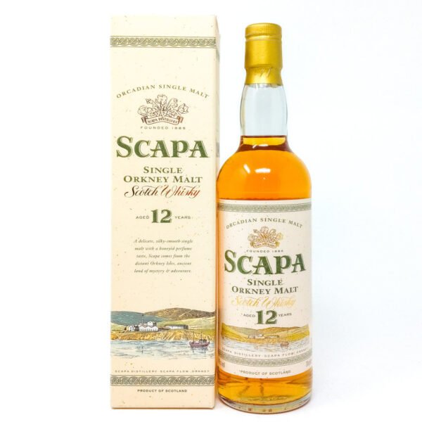 Scapa 12 Year Old Single Malt Scotch Whisky, 70cl, 40% ABV Scapa 12 Year Old Single Malt Scotch Whisky, 70cl, 40% ABV