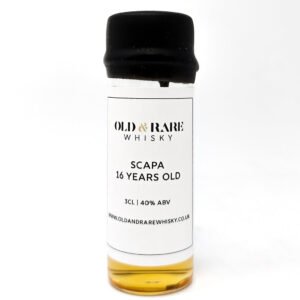 Scapa The Orcadian 16 Year Old Single Malt Scotch Whisky 3cl Sample, 40% ABV Scapa The Orcadian 16 Year Old Single Malt Scotch Whisky 3cl Sample, 40% ABV