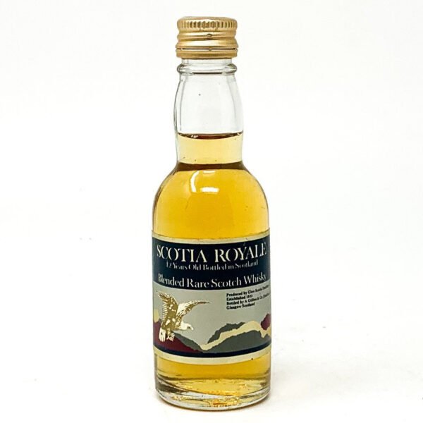 Scotia Royale Blended Rare Scotch Whisky, Miniature, 5cl, 40% ABV Scotia Royale Blended Rare Scotch Whisky, Miniature, 5cl, 40% ABV