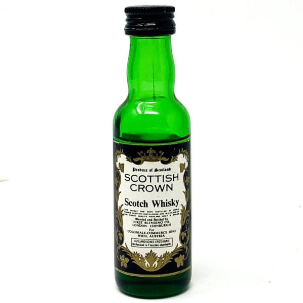 Scottish Crown Scotch Whisky, Miniature, 5cl, 40% ABV