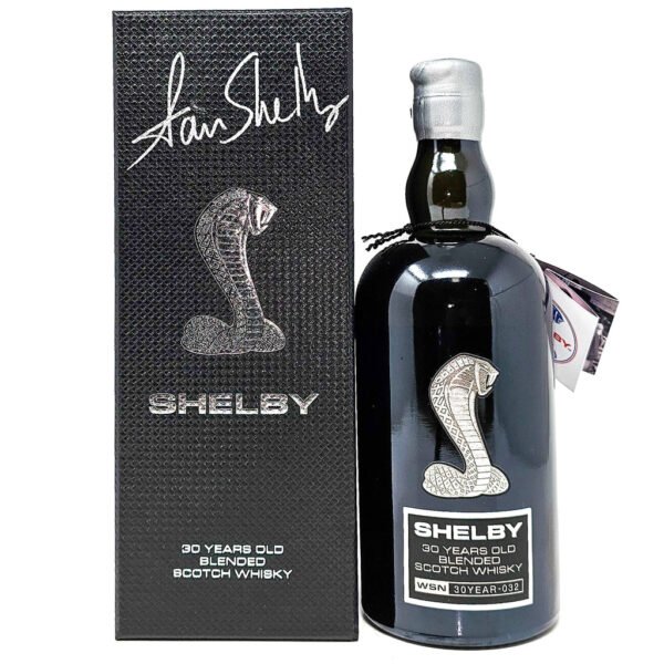 Shelby 30 Year Old Blended Scotch Whisky, 70cl, 40% ABV Shelby 30 Year Old Blended Scotch Whisky, 70cl, 40% ABV