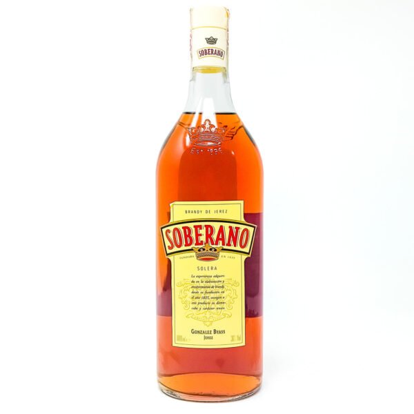 Soberano Gonzalo Byass Spanish Brandy, 1L, 36% ABV