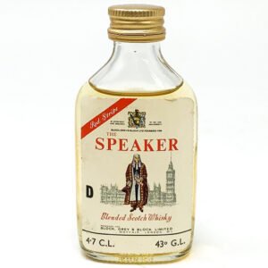 Speaker Red Stripe Scotch Whisky, Miniature, 4.7cl, 43% ABV Speaker Red Stripe Scotch Whisky, Miniature, 4.7cl, 43% ABV