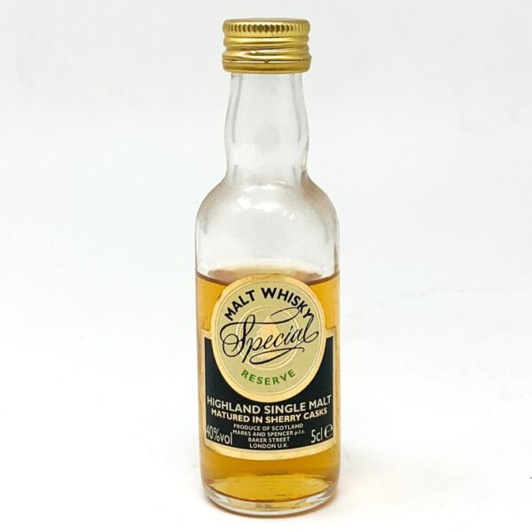 Special Malt Whisky Miniature 5cl | 40% ABV Special Malt Whisky Miniature 5cl | 40% ABV