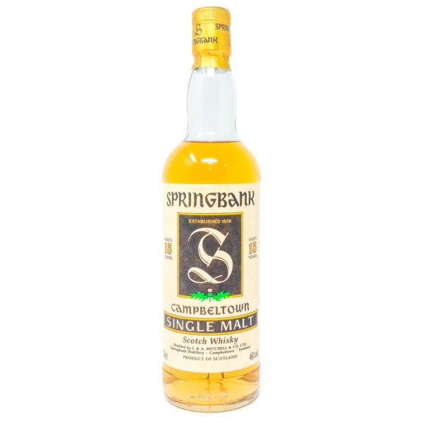 Springbank 15 Year Old 'Green Thistle' 1990s Single Malt Scotch Whisky, 70cl, 46% ABV