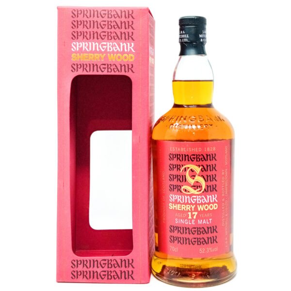Springbank 1997 17 Year Old Sherry Wood Single Malt Scotch Whisky, 70cl, 52.3% ABV