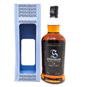 Springbank 2000 Single Sherry Cask 16 Year Old Single Malt Whisky, 70cl, 56% ABV