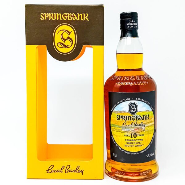 Springbank 2007 Local Barley 10 Year Old Single Malt Scotch Whisky, 70cl, 57.3% ABV Springbank 2007 Local Barley 10 Year Old Single Malt Scotch Whisky, 70cl, 57.3% ABV