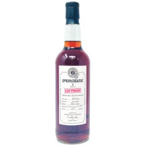 Springbank 2019 Springbank Society 5 Year Old 100° Proof Single Malt Scotch Whisky, 70cl, 57.1% ABV