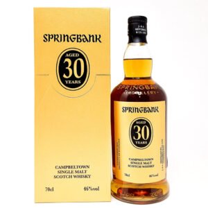 Springbank 30 Year Old 2022 Release Single Malt Scotch Whisky, 70cl, 46% ABV Springbank 30 Year Old 2022 Release Single Malt Scotch Whisky, 70cl, 46% ABV