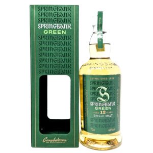 Springbank Green 12 Year Old Single Malt Scotch Whisky, 70cl, 46% ABV Springbank Green 12 Year Old Single Malt Scotch Whisky, 70cl, 46% ABV