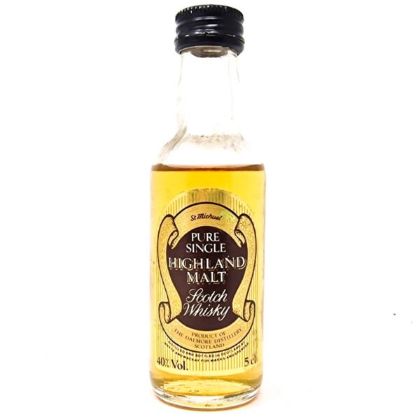 St. Michael Pure Single Highland Malt Scotch Whisky, Miniature, 5cl, 40% ABV