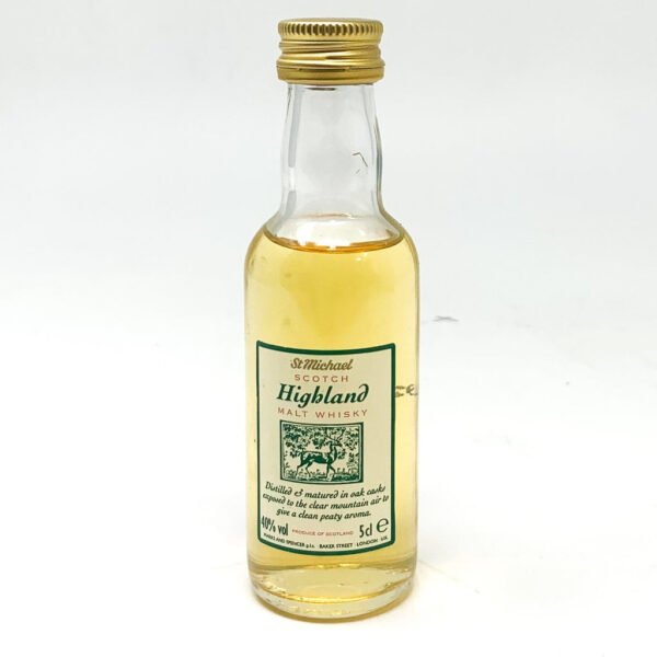 St. Michael Scotch Whisky, Miniature, 5cl, 40% ABV St. Michael Scotch Whisky, Miniature, 5cl, 40% ABV